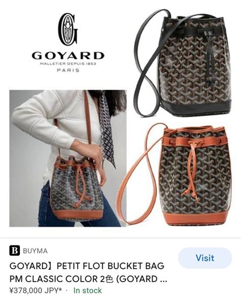 goyard beach bucket bag|Goyard bucket bag price 2023.